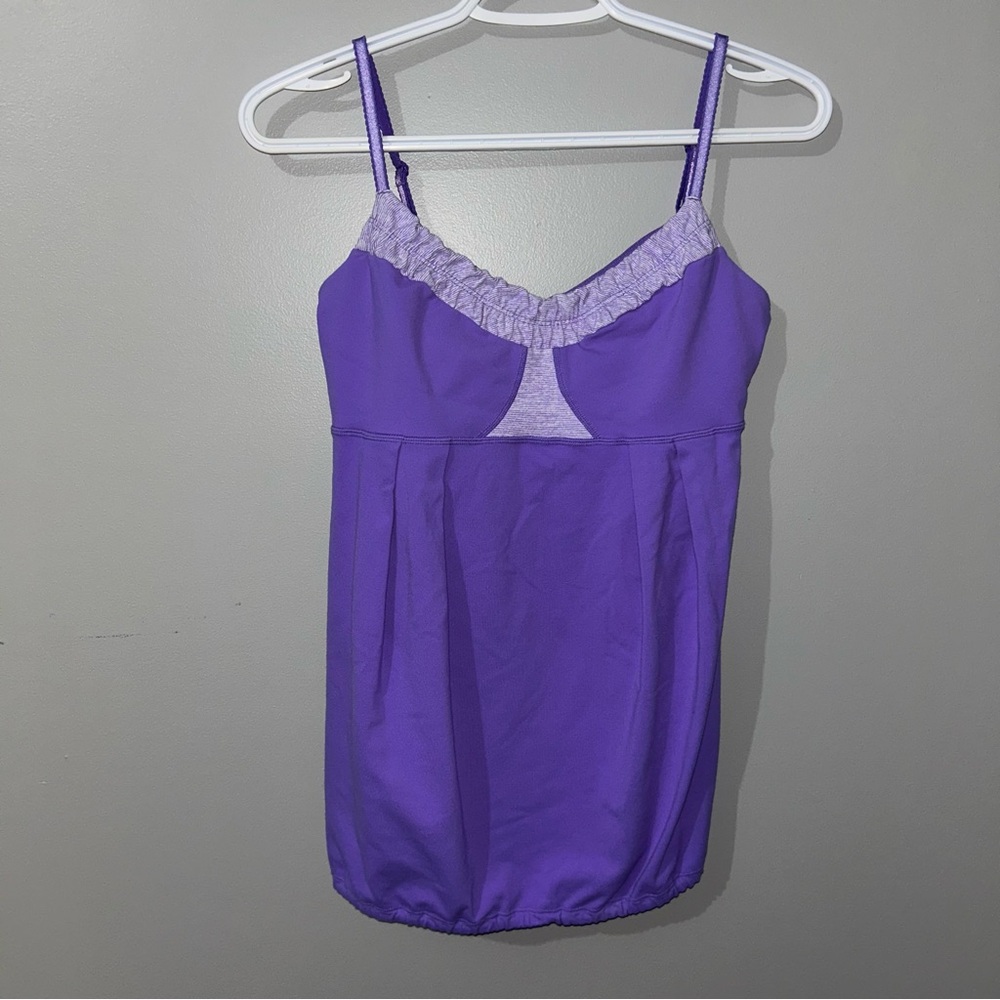 Lululemon Size 8 Purple Tank Top